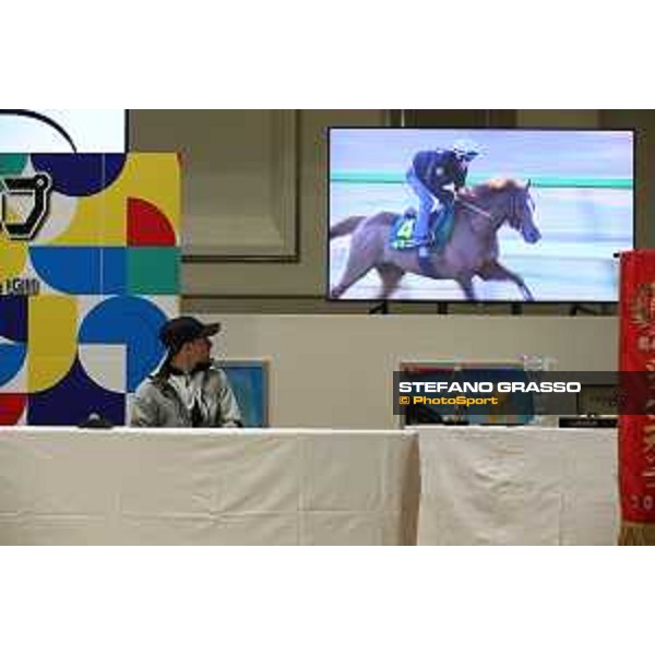 Japan Cup of Tokyo - - Tokyo, Fuchu racecourse - 24 November 2022 - ph.Stefano Grasso/Longines/Japan Cup Press conference - Christophe Lemaire