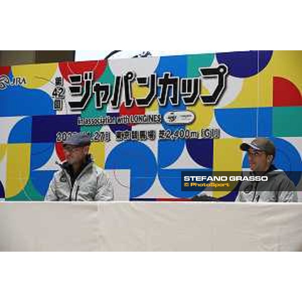 Japan Cup of Tokyo - - Tokyo, Fuchu racecourse - 24 November 2022 - ph.Stefano Grasso/Longines/Japan Cup Press conference - Gianluca Bietolini and Maxime Guyon