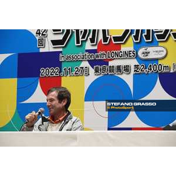 Japan Cup of Tokyo - - Tokyo, Fuchu racecourse - 24 November 2022 - ph.Stefano Grasso/Longines/Japan Cup Press conference - Peter Schiergen