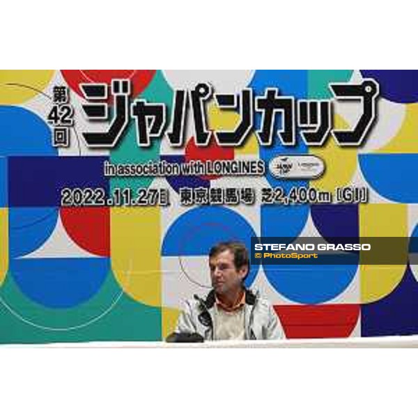 Japan Cup of Tokyo - - Tokyo, Fuchu racecourse - 24 November 2022 - ph.Stefano Grasso/Longines/Japan Cup Press conference - Peter Schiergen