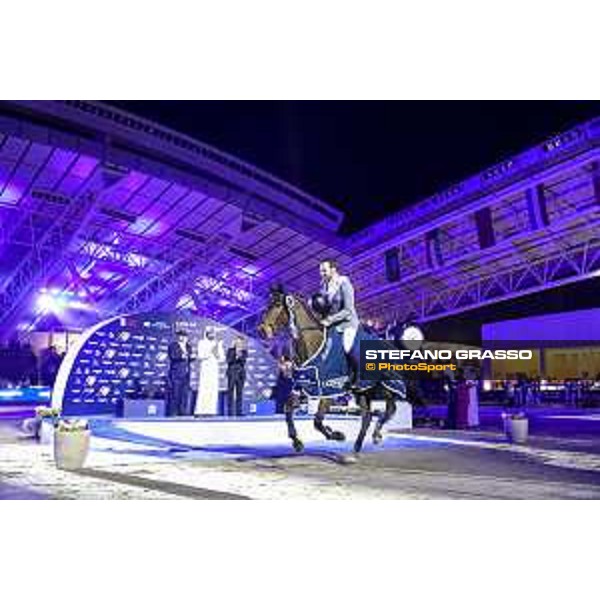 LGCT of DOHA 2023 - Doha, Al Shaqab 04/03/23 Prize giving - ph.Stefano Grasso/LGCT-GCL Weishaupt Philipp GER Just Be Gentle