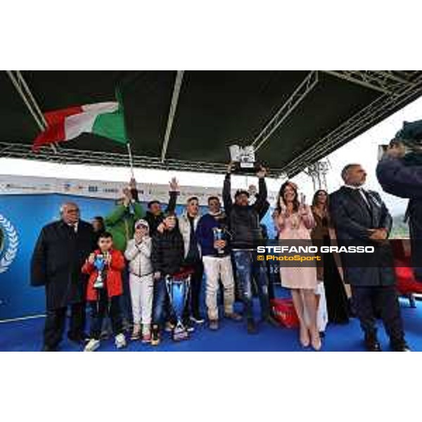 74° Gran Premio Lotteria di Agnano Vernissage Grif - Alessandro Gocciadoro winners of 74° Gran Premio Lotteria di Agnano Napoli, Agnano 01/05/2023 ph.Stefano Grasso/Ippodromi di Agnano