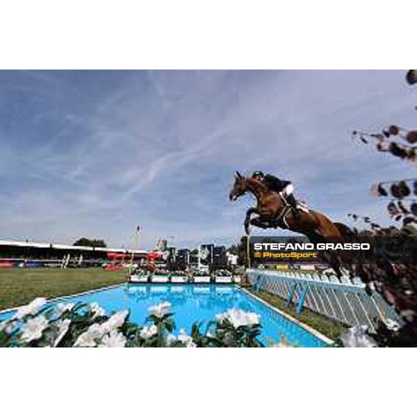 FEI Jumping European Championship - Milano, Milano San Siro racecourse - 3 September 2023 - ph.Stefano Grasso Maher Ben from GBR riding Faltic HB