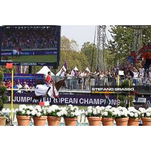 FEI Jumping European Championship Milano 2023 - Milano, San Siro galopp racecourse - 3 September 2023 - ph.Stefano Grasso Guerdat Steve from SUI riding Dynamix de Belheme is FEI Jumping European Champion