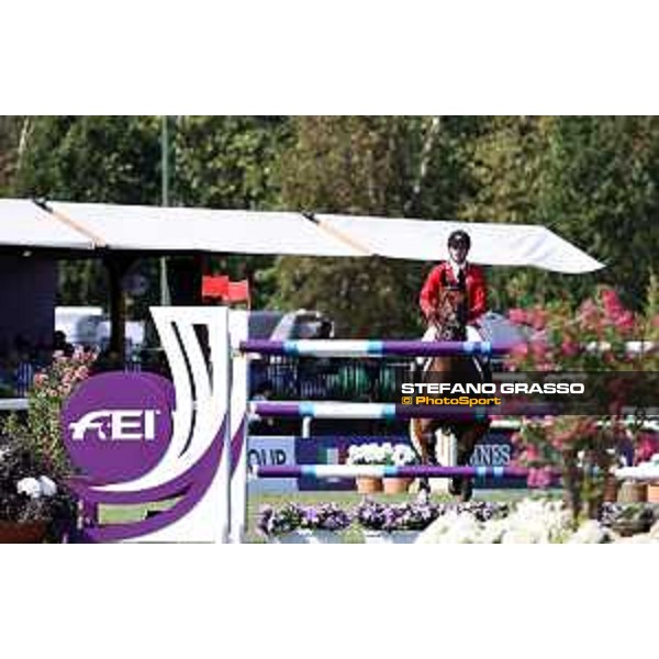 FEI Jumping European Championship Milano 2023 - Milano, San Siro galopp racecourse - 1 September 2023 - ph.Stefano Grasso Schmitz Edouard from SUI riding Gamin van\'t Naastveldhof