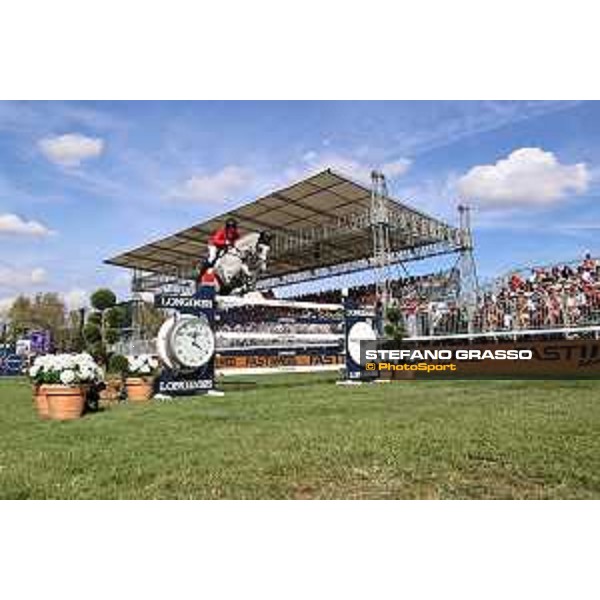 FEI Jumping European Championship - Milano, Milano San Siro racecourse - 1 September 2023 - ph.Stefano Grasso Fuchs Martin from SUI riding Leone Jei