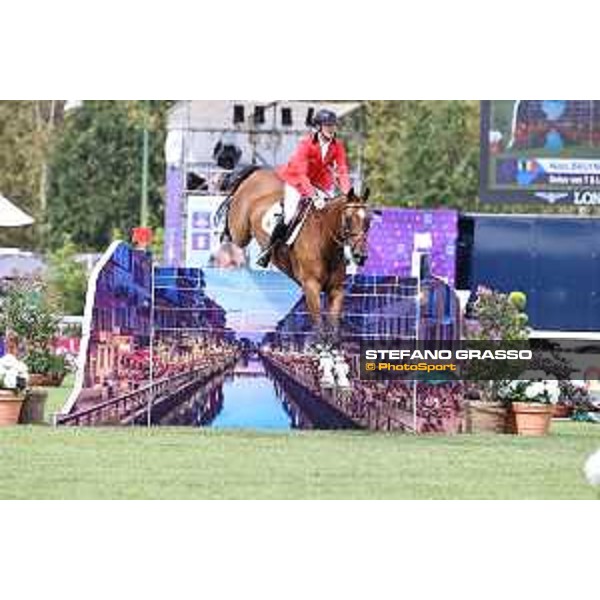 FEI Jumping European Championship - Milano, Milano San Siro racecourse - 31 August 2023 - ph.Stefano Grasso Bruynseels Niels from BEL riding Delux van T & L