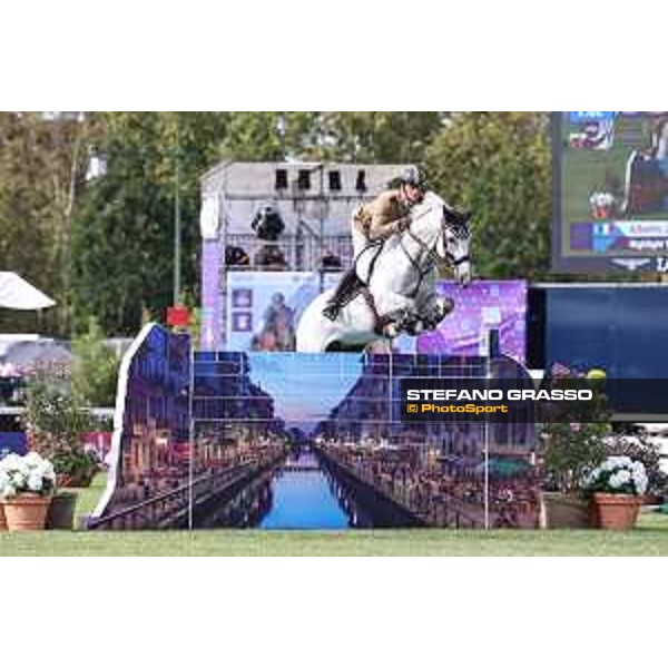 FEI Jumping European Championship - Milano, Milano San Siro racecourse - 31 August 2023 - ph.Stefano Grasso Zorzi Alberto from ITA riding Highlight W