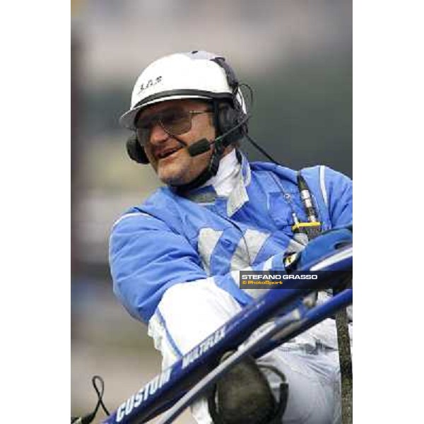 Andrea Baccan nickname Pucci, after winning the demo race at San Siro Milan San Siro, 15th nov. 2009 ph. Stefano Grasso
