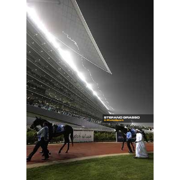 a view of Meydan grandstand Dubai - Meydan, 5th march 2010 ph. Stefano Grasso