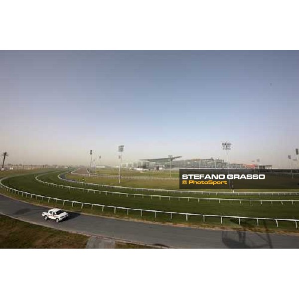 a panoramic view of Meydan racecourse Dubai - Meydan, 7th march 2010 ph. Stefano Grasso
