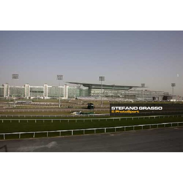 a panoramic view of Meydan racecourse Dubai - Meydan, 7th march 2010 ph. Stefano Grasso