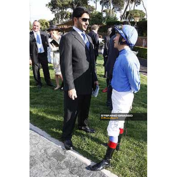 Frankie Dettori and Saeed Bin Suroor Rome, 8th may 2010 ph. Stefano Grasso