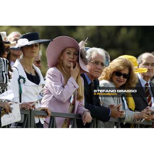 Vip Guests at the 127° Derby Italiano Rome, Capannelle racetrack, 8th may 2010 ph. Stefano Grasso