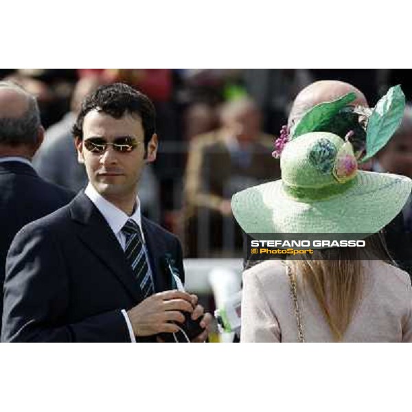 Vip Guests at the 127° Derby Italiano Rome, Capannelle racetrack, 8th may 2010 ph. Stefano Grasso