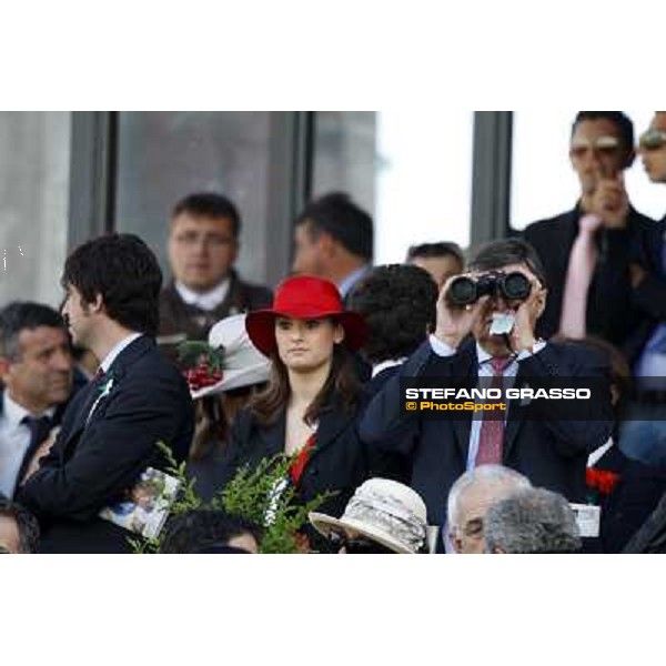 Owner\'s enclosure at the 127° Derby Italiano Rome, Capannelle racetrack, 8th may 2010 ph. Stefano Grasso