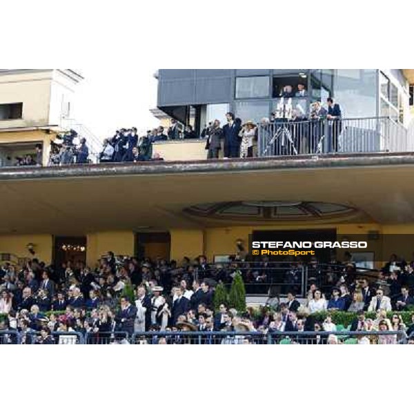 Owners enclosure at the 127° Derby Italiano Rome, Capannelle racetrack, 8th may 2010 ph. Stefano Grasso