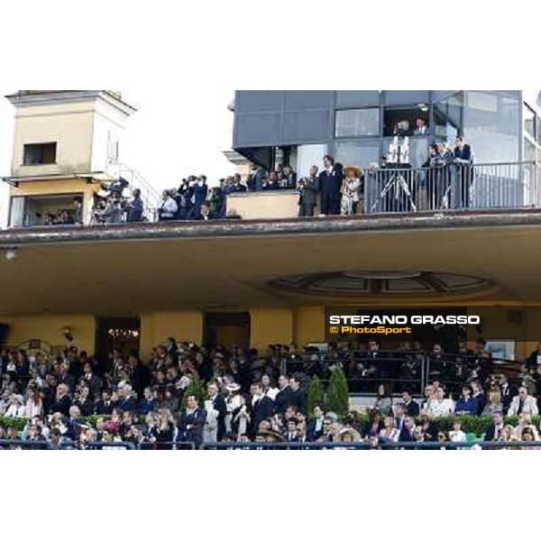 Owners enclosure at the 127° Derby Italiano Rome, Capannelle racetrack, 8th may 2010 ph. Stefano Grasso