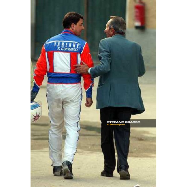 William Casoli and Giampaolo Minnucci Milan San Siro racetrack 12th september 2004 ph. Stefano Grasso