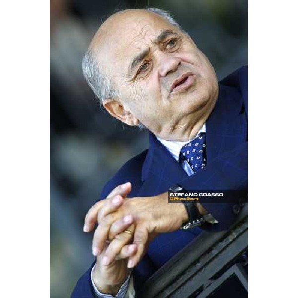 the trainer Vittorio Caruso pictured at San Siro Milan - San Siro, 19th sept. 2010 ph. Stefano Grasso