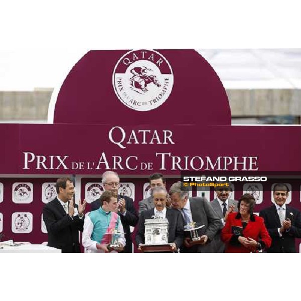 Ryan Moore and Workforce win the Qatar Prix de l\'Arc de Triomphe beating Nakayama Festa Paris - Longchamp, 3rd oct. 2010 ph. Stefano Grasso