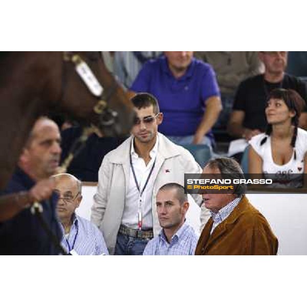 Moments and Emotions at the Sga - Selected Yearlings Sale - Vittorio Caruso, Mirko Demuro and Diego Roemo Settimo Milanese (MI), 24th sept.2010 ph. Stefano Grasso