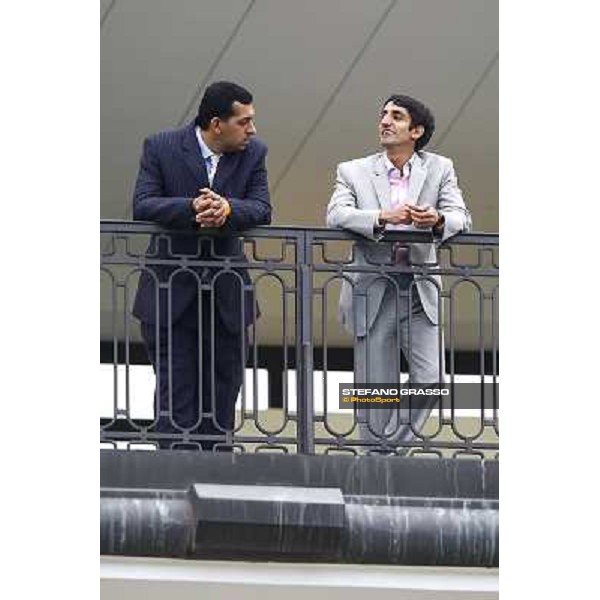 Mohamad Al Zaroni and Ahmed Ajtebi Milan - San Siro racetrack, 9th oct. 2010 ph. Stefano Grasso