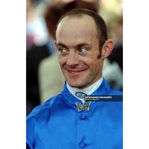 Olivier Peslier Paris Longchamp, 3rd october 2004 ph. Stefano Grasso