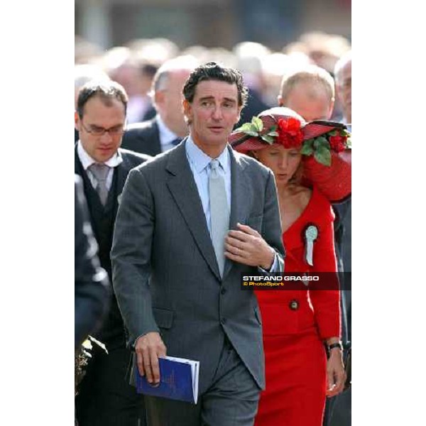 Edouard de Rothschild, President of France Galop Paris Longchamp 3rd october 2004 ph. Stefano Grasso
