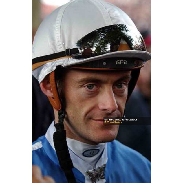Olivier Peslier Paris Longchamp 3rd october 2004 ph. Stefano Grasso
