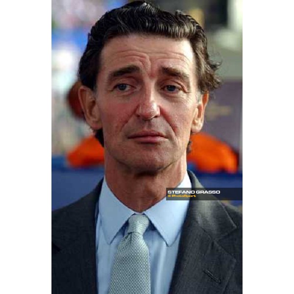 Edouard de Rothschild, President of France Galop Paris Longchamp 3rd october 2004 ph. Stefano Grasso