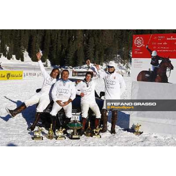 Audi Polo Team wins the Cortina Winter Polo Lake of Misurina, 26th febr. 2011 ph.Stefano Grasso - www.stefanograsso.com