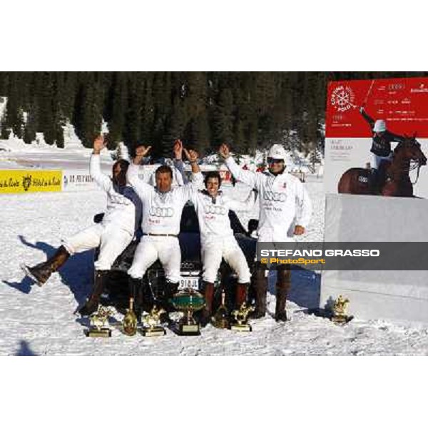 Audi Polo Team wins the Cortina Winter Polo Lake of Misurina, 26th febr. 2011 ph.Stefano Grasso - www.stefanograsso.com