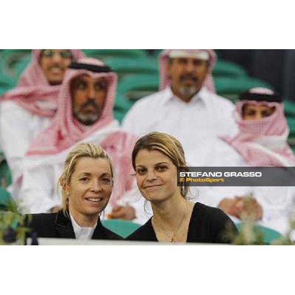 moments at the Global Champions Tour - Athina Onassis and Edwina Alexander Doha, 17th march 2011 ph.Stefano Grasso/GCT