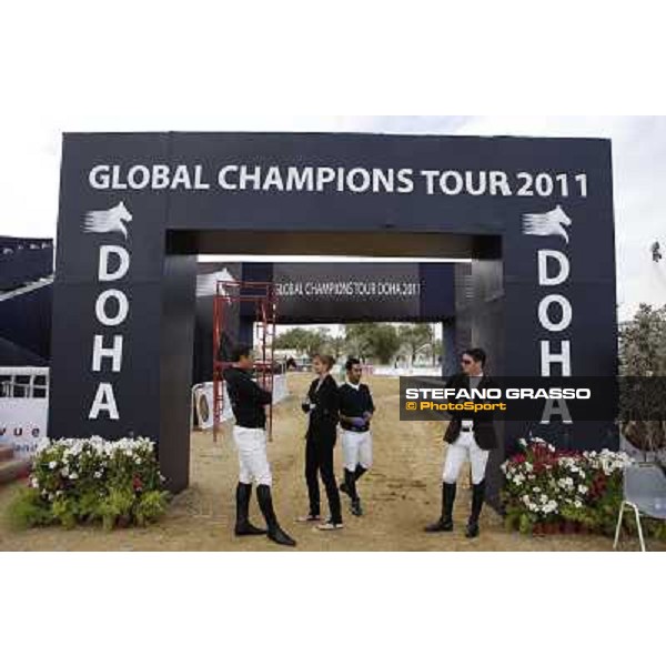 moments at the Global Champions Tour Doha, 17th march 2011 ph.Stefano Grasso/GCT