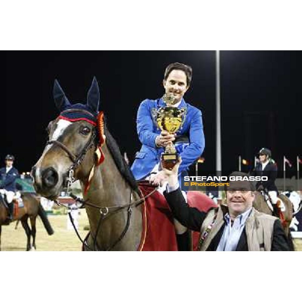 Bernardo Alves and Kingly du Reverdy winners of the class 3 of the Global Champions tour Doha, 18th march 2011 ph.Stefano Grasso/GCT