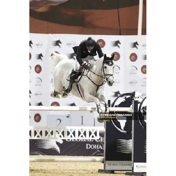 Alvaro de Miranda on AD Asleigh Drossel Dan wins the 1st leg of the Global Champions Tour at Doha Doha, 19th march 2011 ph.Stefano Grasso/GlobalChampionsTour