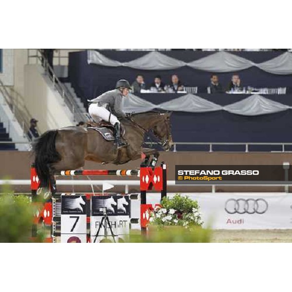 Meredith Michaels Beerbaum with Shutterfly is third in the 1st leg of the Global Champions Tour at Doha Doha, 19th march 2011 ph.Stefano Grasso/GlobalChampionsTour