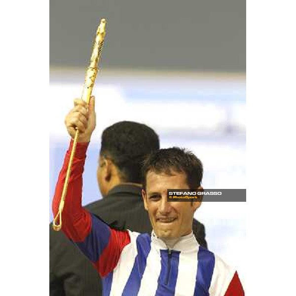 Mirco Demuro on Victoire Pisa wins the Dubai World Cup 2011 Dubai - Meydan, 26th march 2011 ph.Stefano Grasso