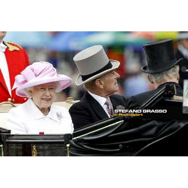 The Queen arrives at Royal Ascot Royal Ascot - Second Day, 15th june 14 2011 ph.Stefano Grasso