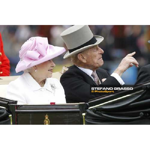 The Queen arrives at Royal Ascot Royal Ascot - Second Day, 15th june 14 2011 ph.Stefano Grasso
