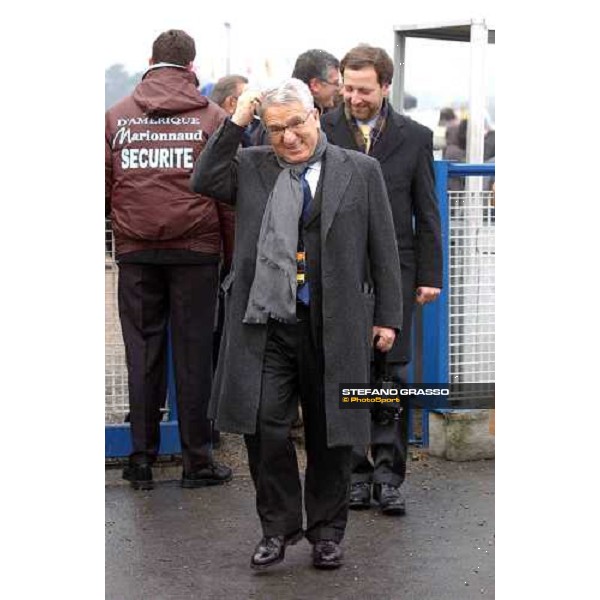 on. Antonio Matarrese , President of Unire Paris Vincennes, 30th january 2005 ph. Stefano Grasso