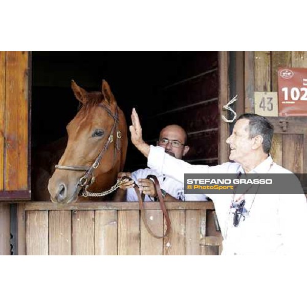 Sga - Selected Yearlings sale - Luciano Salice with the Top Price sold at Euro 250.000 - Nabateo - Sea The Stars and Rosa del Dubai Settimo Milanese, 21st sept.2012 ph.Stefano Grasso