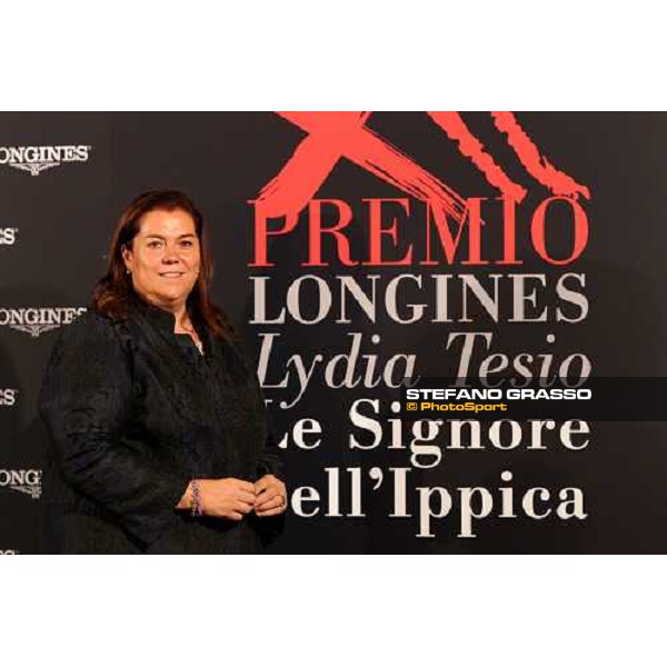 Antonella Dallari. Fise President pictured at Rome Premio Longines Lydia Tesio - Le Signore dell\'Ippica Roma - Palazzo Wedekind,25th oct.2012 ph.Stefano Grasso