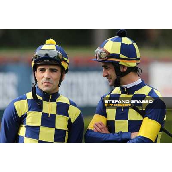 Dario Vargiu and Fabio Branca Roma - Capannelle racecourse,28th oct.2012 ph.Stefano Grasso