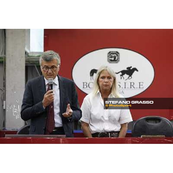 Francesco Ruffo and Isabella Bezzera SGA Selected Yearling Sale SETTIMO MILANESE (MI) - 20-21/9/2012 ph.Stefano Grasso
