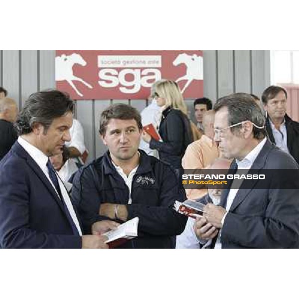 Lino Scarpellini and Bruno Grizzetti SGA Selected Yearling Sale SETTIMO MILANESE (MI) - 20-21/9/2012 ph.Stefano Grasso