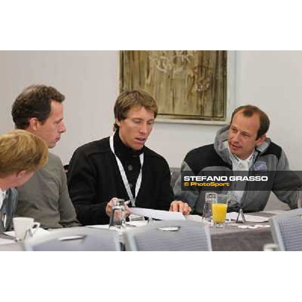 Christian Ahlmann,Einrich Von Eckermann,Marco Kutscher IJRC General Assembly Geneve,8th dec.2012 ph.IJRC/SGrasso