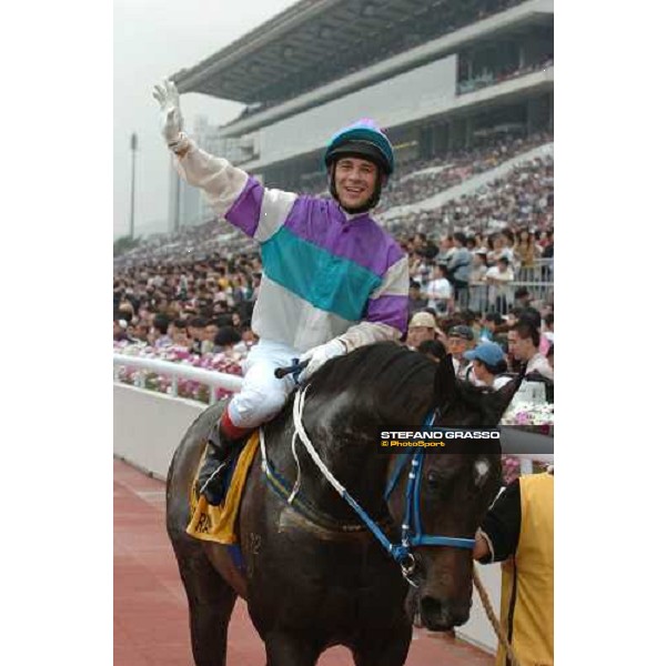 HONG-KONG, 24th April 2005. The Audemars Piguet QE II Cup. \'VENGEANCE OF RAIN\' (Anthony Delpech)