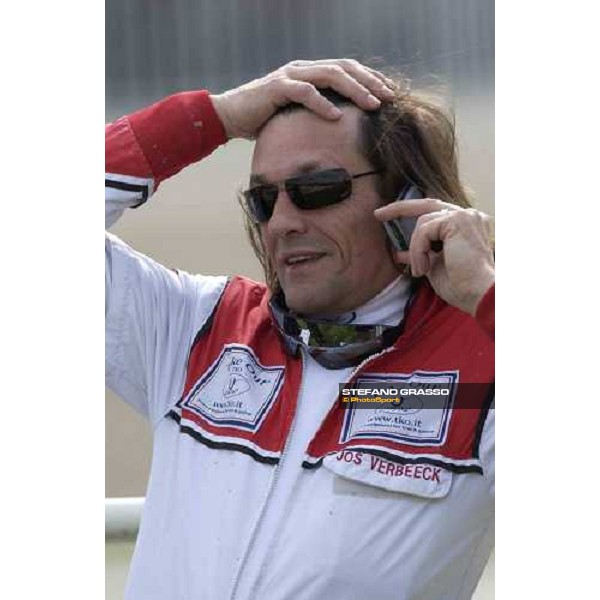 Jos Verbeeck Milano, San Siro racetrack 25th april 2005 ph. Stefano Grasso